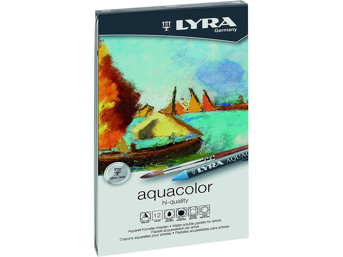 LYRA  AQUACOLOR WACHSPASTELLE 12X 1