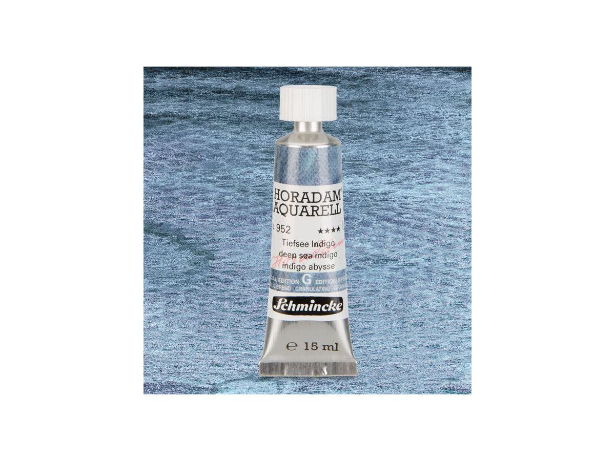 SCHMINCKE HORADAM AQUARELL SUPERGRANULATION 15ML 952 TIEFSEE INDIGO 1
