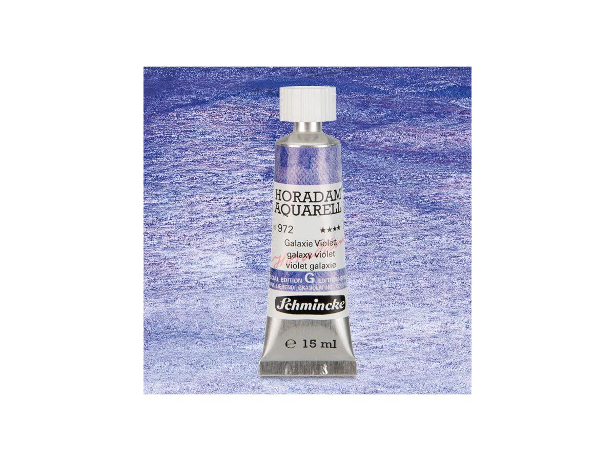 SCHMINCKE HORADAM AQUARELL SUPERGRANULATION 15ML 972 GALAXIE VIOLETT 1