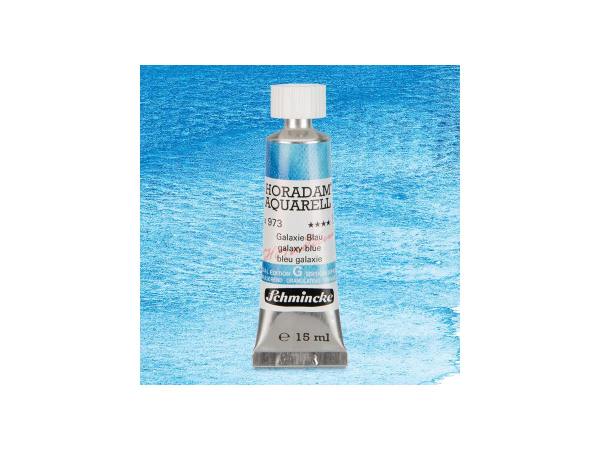 SCHMINCKE HORADAM AQUARELL SUPERGRANULATION 15ML 973 GALAXIE BLAU 1
