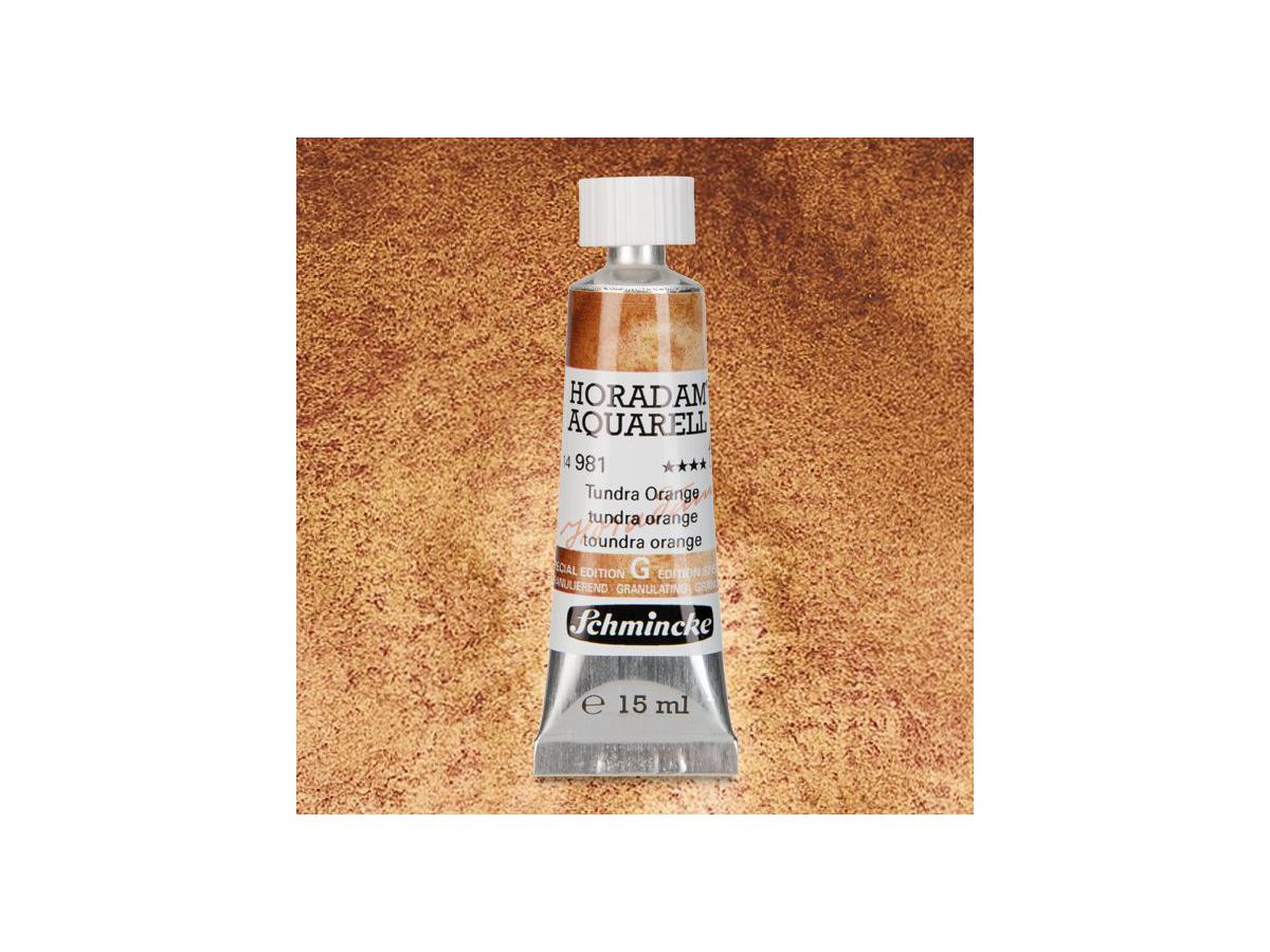 SCHMINCKE HORADAM AQUARELL SUPERGRANULATION 15ML 981 TUNDRA ORANGE 1