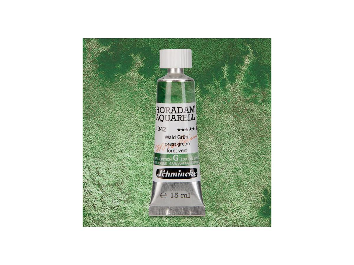 SCHMINCKE HORADAM AQUAREL SUPERGRANULATION 15ML 942 WALD GRÜN 1