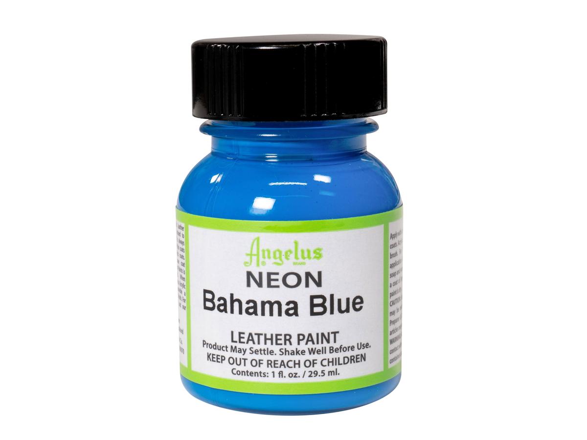 ANGELUS LEDERFARBE NEON 29,5ML BAHAMA BLUE 1