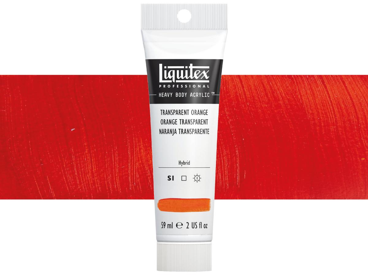 LIQUITEX HEAVY BODY 59ML 035 ORANGE TRANSPARENT 1