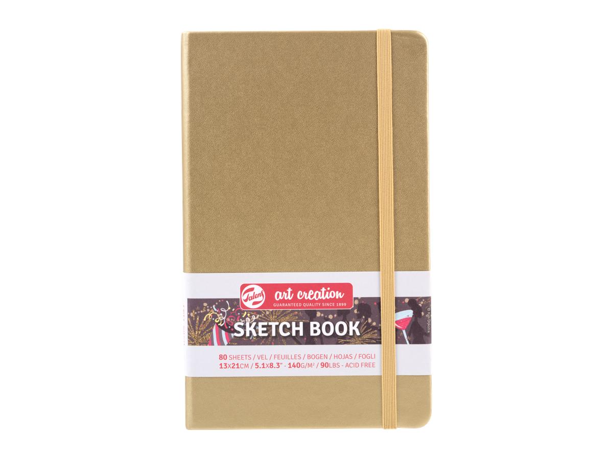 TALENS ART CREATION SKIZZENBUCH WEISSGOLD 13X21CM 140G 80 BLATT 1