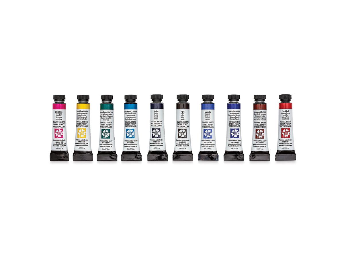 DANIEL SMITH WATERCOLOUR SET PABLO RUBEN'S MASTER ARTIST 10X5ML 1