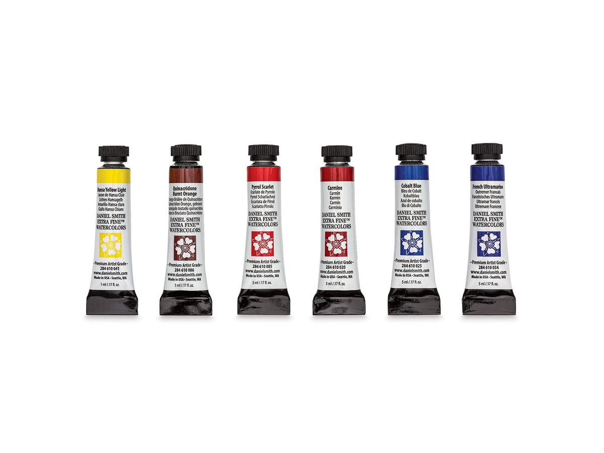 DANIEL SMITH WATERCOLOUR SET STELLA CANFIELD'S MASTER ARTIST I 6X5ML 1