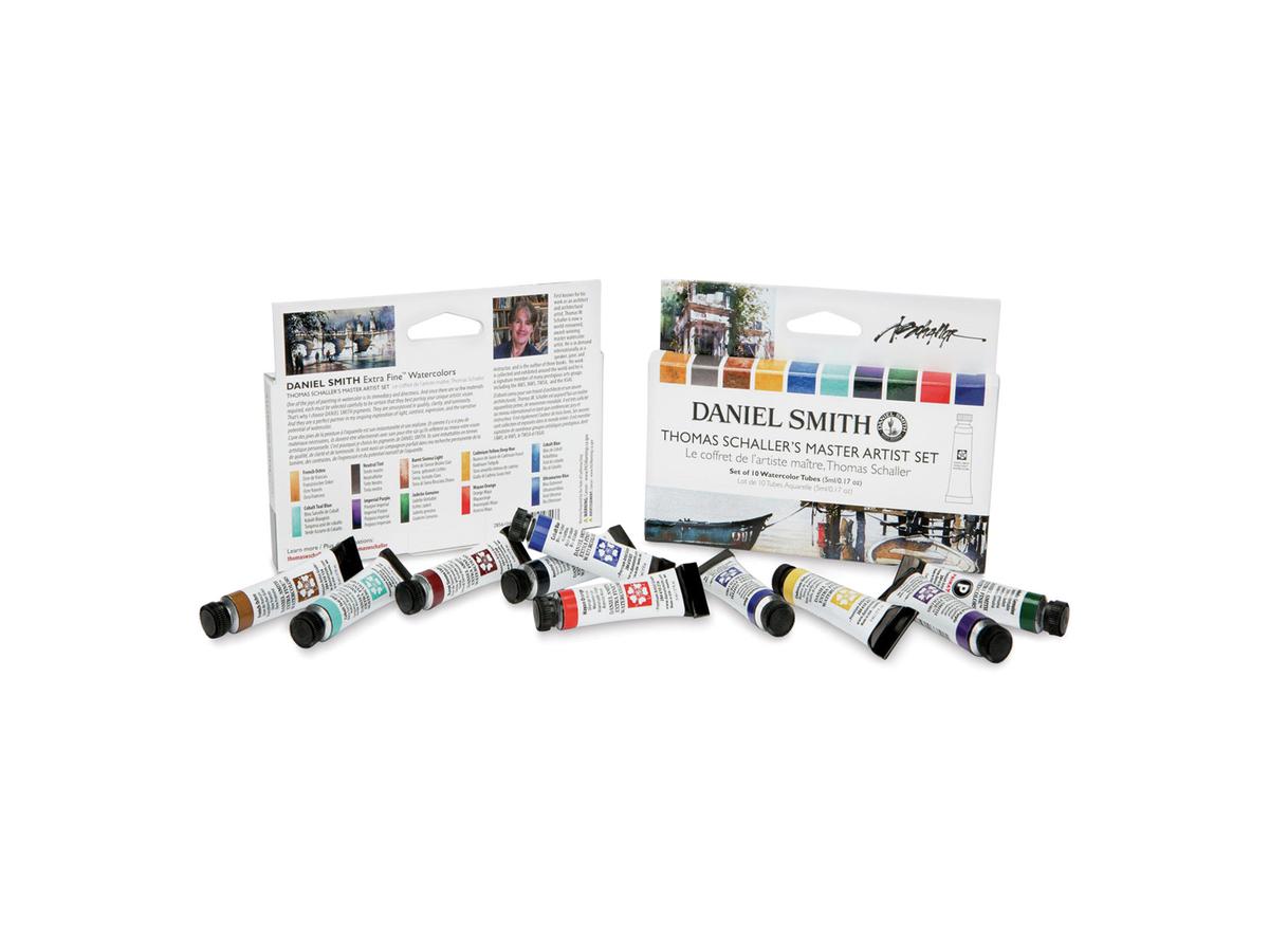 DANIEL SMITH WATERCOLOUR SET THOMAS SCHALLER'S MASTER ARTIST 10X5ML 1