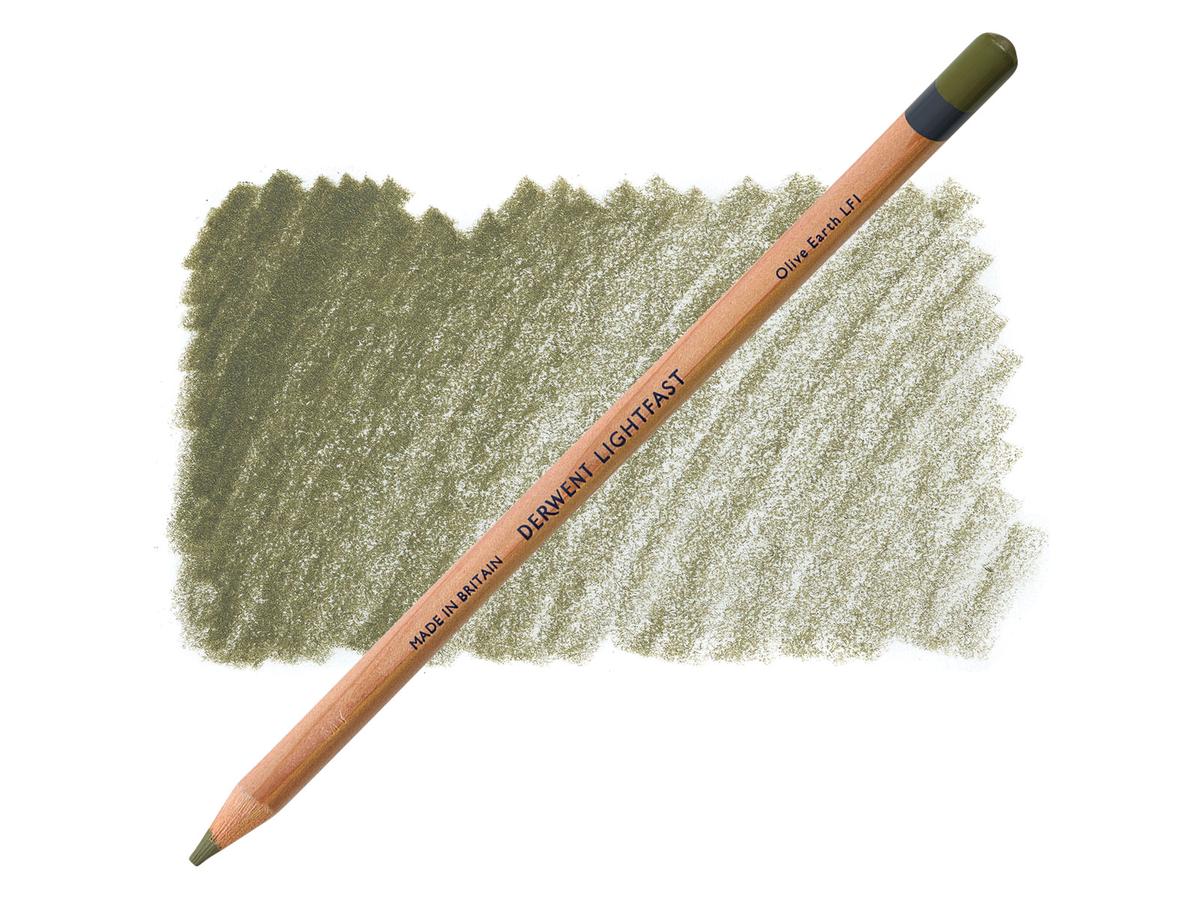 DERWENT LIGHTFAST FARBSTIFT LF1 OLIVE EARTH 1