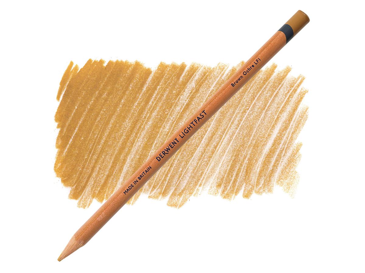 DERWENT LIGHTFAST FARBSTIFT LF1 BROWN OCHRE 1