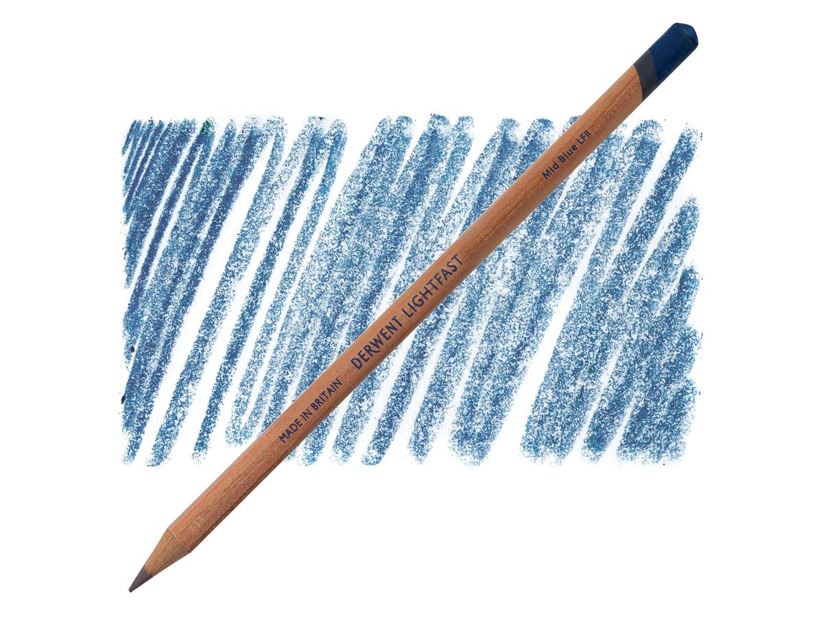 DERWENT LIGHTFAST FARBSTIFT LF1 MID BLUE 1