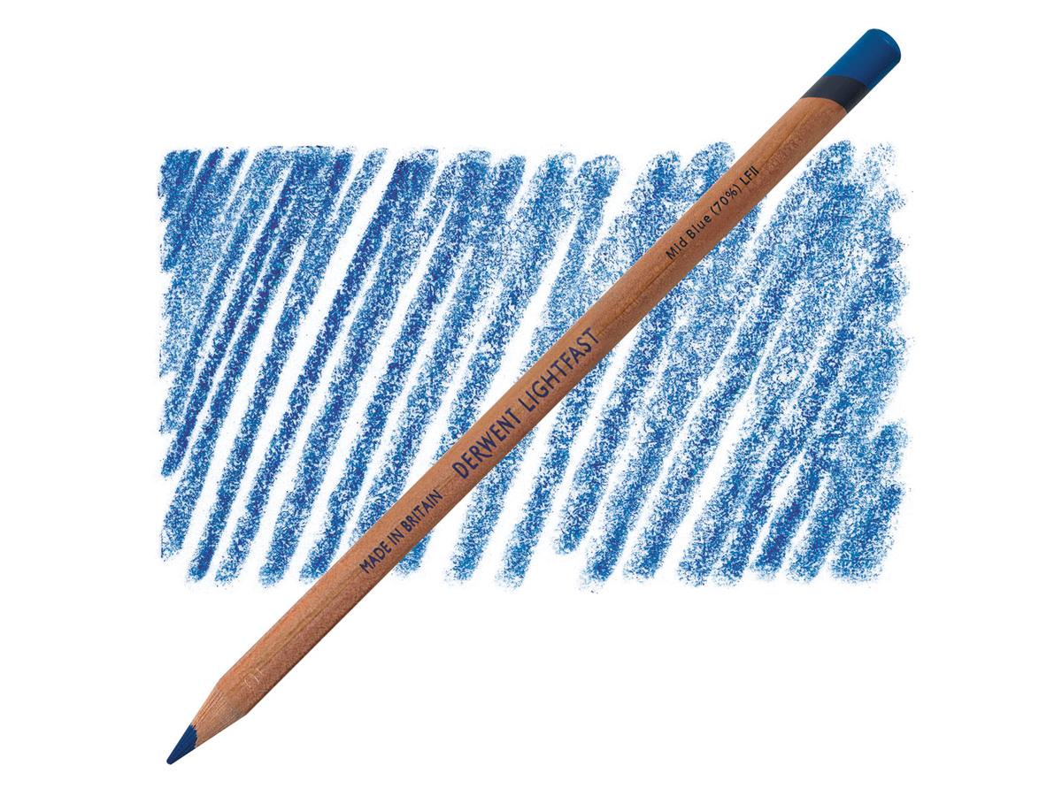DERWENT LIGHTFAST FARBSTIFT LF2 MID BLUE (70%) 1