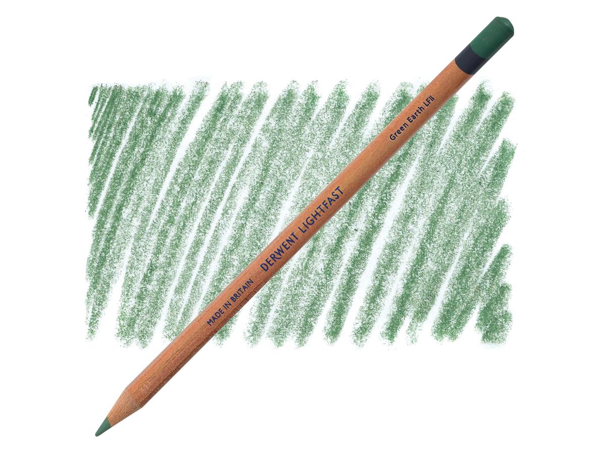 DERWENT LIGHTFAST FARBSTIFT LF2 GREEN EARTH 1
