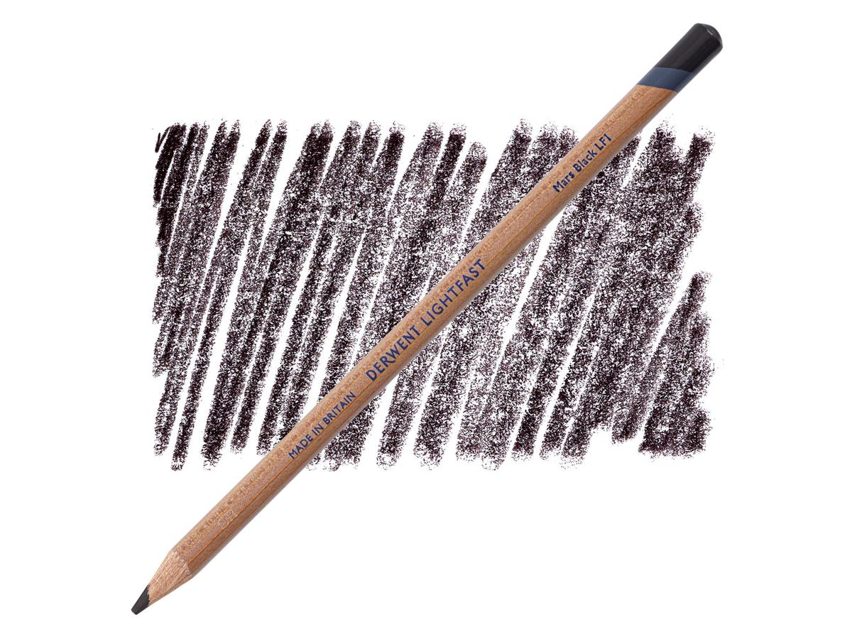 DERWENT LIGHTFAST FARBSTIFT LF1 MARS BLACK 1