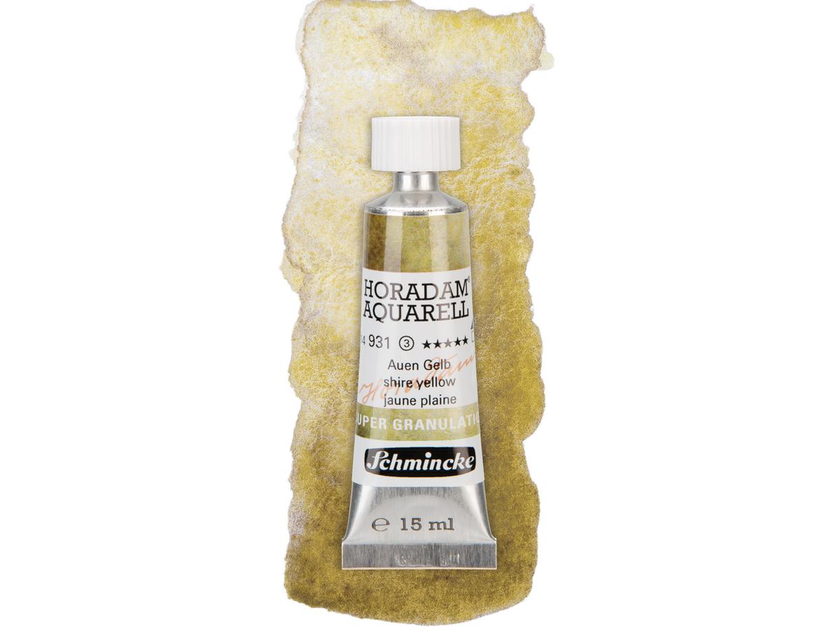 SCHMINCKE HORADAM AQUAREL SUPERGRANULATION 15ML 931 AUEN GELB 1