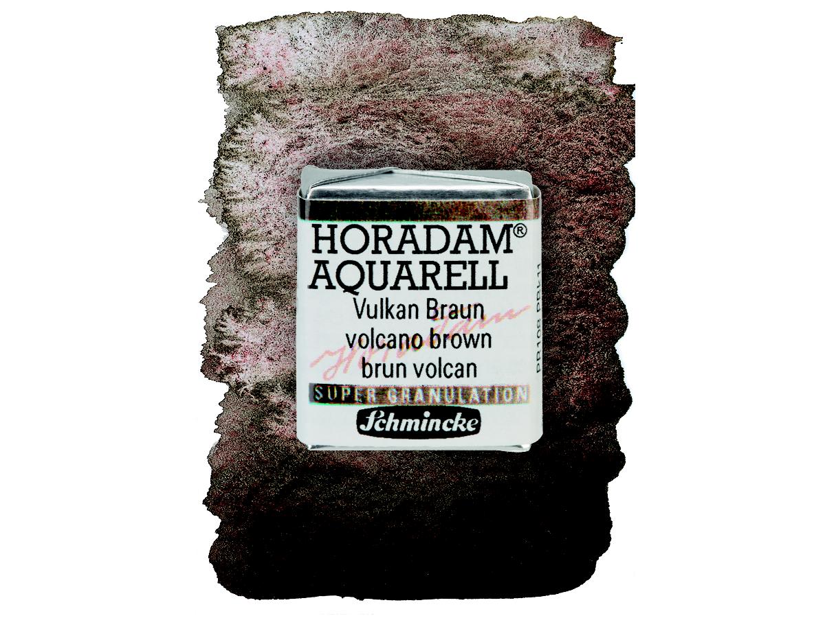 SCHMINCKE HORADAM AQUARELL 1/2 NAPF S3 915 VULKAN BRAUN 1