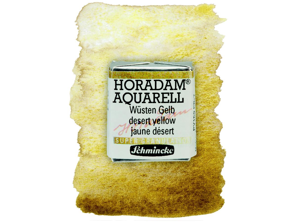 SCHMINCKE HORADAM AQUARELL 1/2 NAPF S3 921 WÜSTE GELB 1