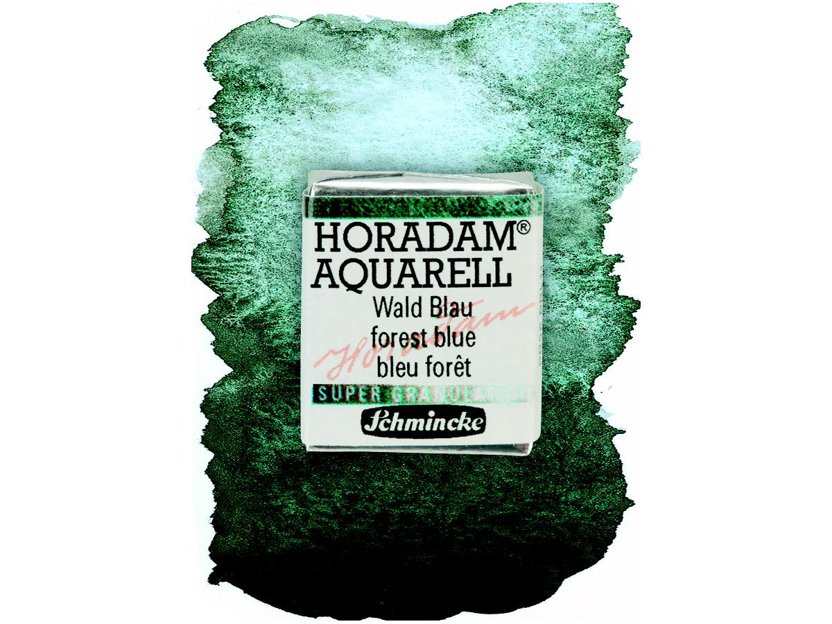SCHMINCKE HORADAM AQUARELL 1/2 NAPF S3 943 WALD BLAU 1