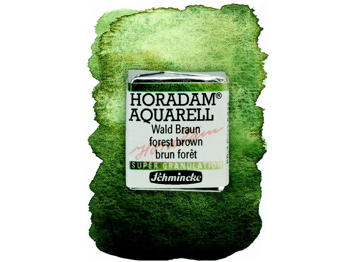 SCHMINCKE HORADAM AQUARELL 1/2 NAPF S3 944 WALD BRAUN 1