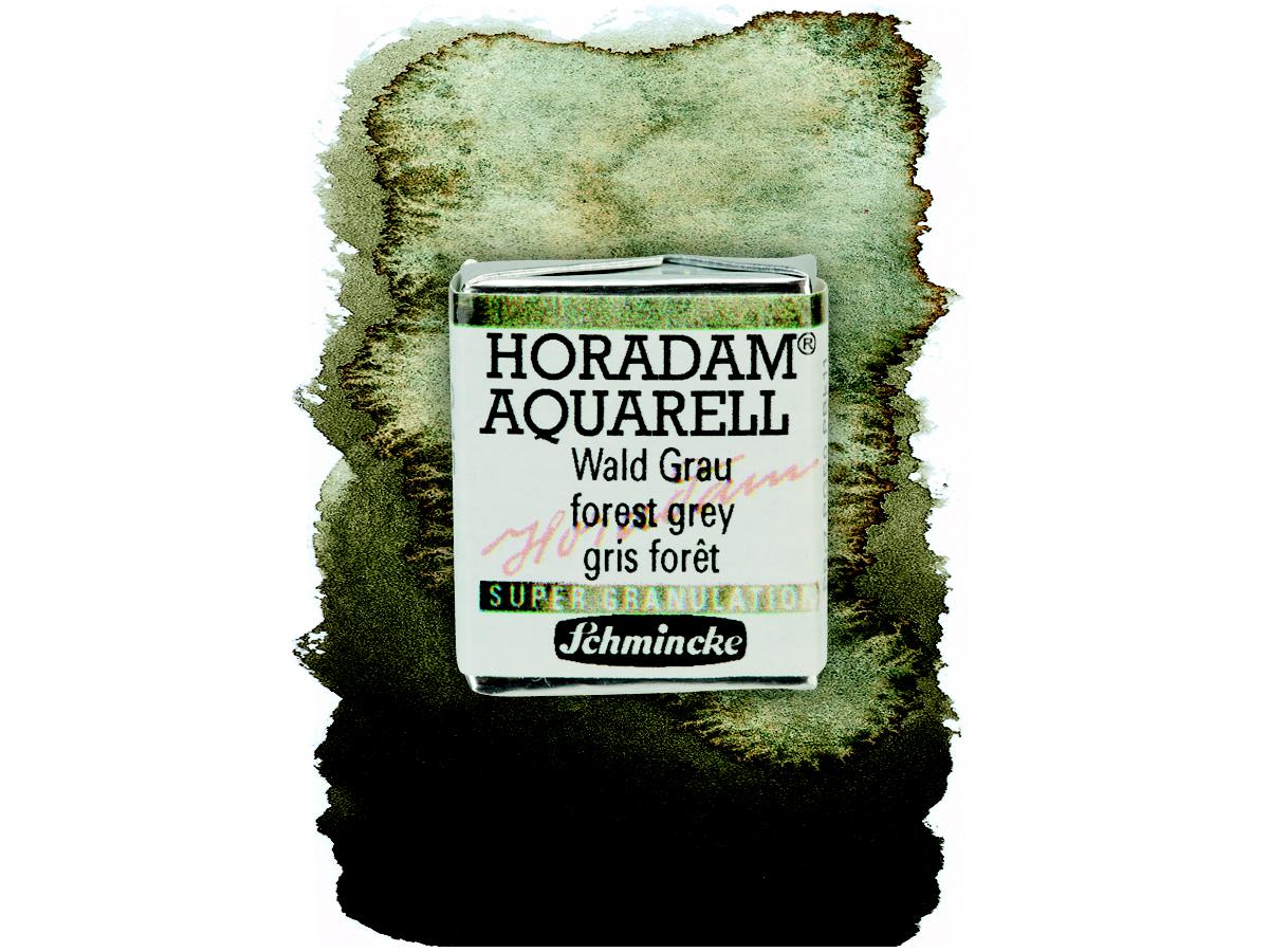 SCHMINCKE HORADAM AQUARELL 1/2 NAPF S3 945 WALD GRAU 1