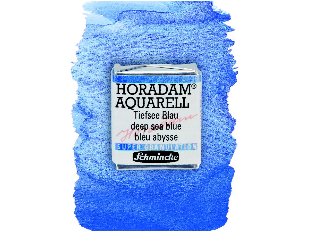 SCHMINCKE HORADAM AQUARELL 1/2 NAPF S3 953 TIEFSEE BLAU 1