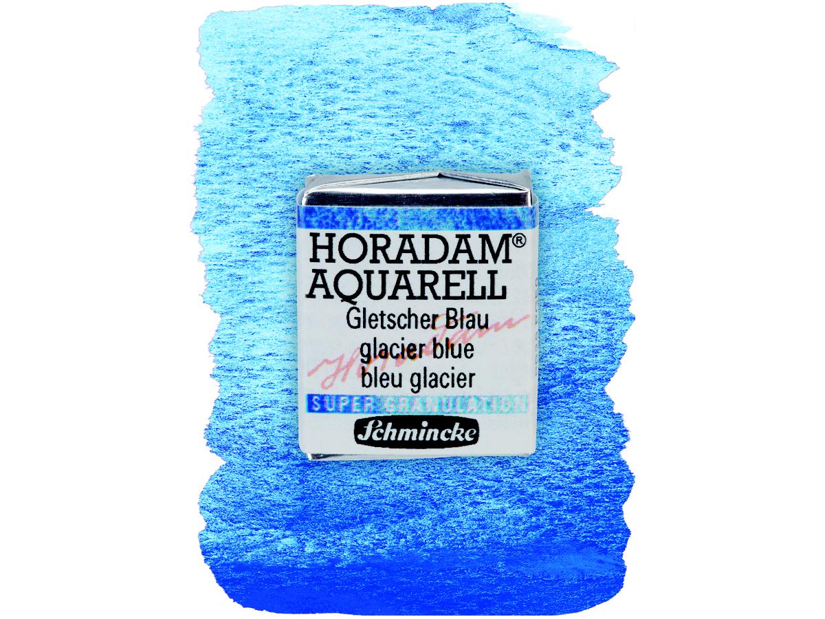 SCHMINCKE HORADAM AQUARELL 1/2 NAPF S3 961 GLETSCHER BLAU 1