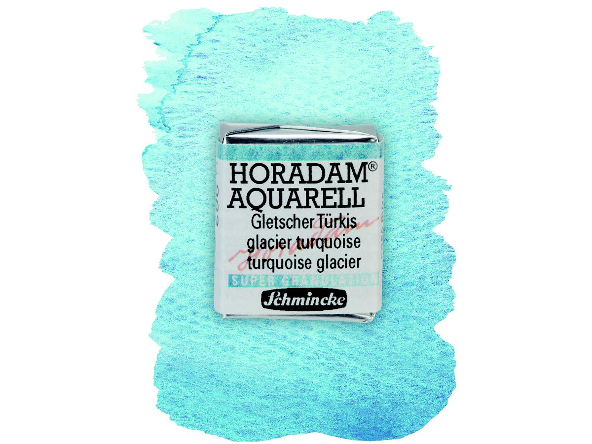 SCHMINCKE HORADAM AQUARELL 1/2 NAPF S3 962 GLETSCHER TÜRKIS 1