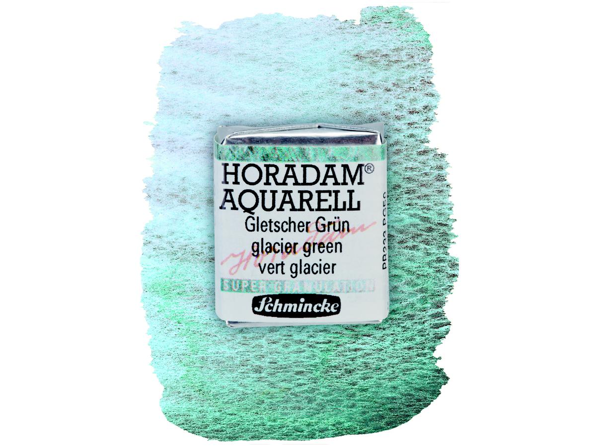 SCHMINCKE HORADAM AQUARELL 1/2 NAPF S3 963 GLETSCHER GRÜN 1