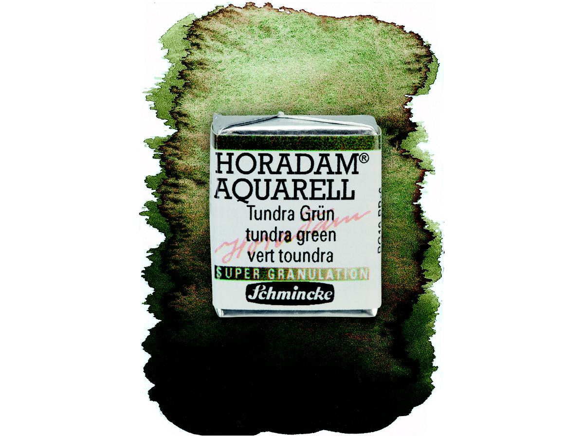 SCHMINCKE HORADAM AQUARELL 1/2 NAPF S3 985 TUNDRA GRÜN 1