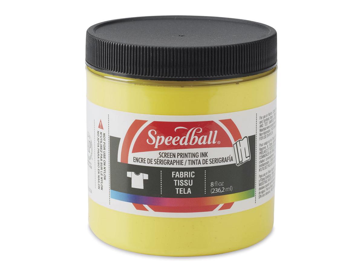 SPEEDBALL SIEBDRUCK FARBE FÜR TEXTIL 237ML GELB 008 1