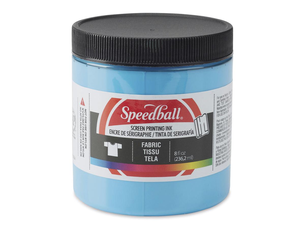 SPEEDBALL SIEBDRUCK FARBE FÜR TEXTIL 237ML PEACOCK BLAU 1