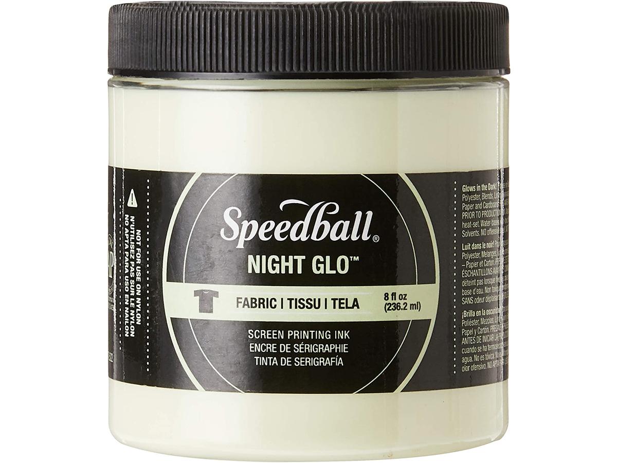 SPEEDBALL SIEBDRUCK FARBE FÜR TEXTIL 237ML NIGHT GLO ORIGINAL 1