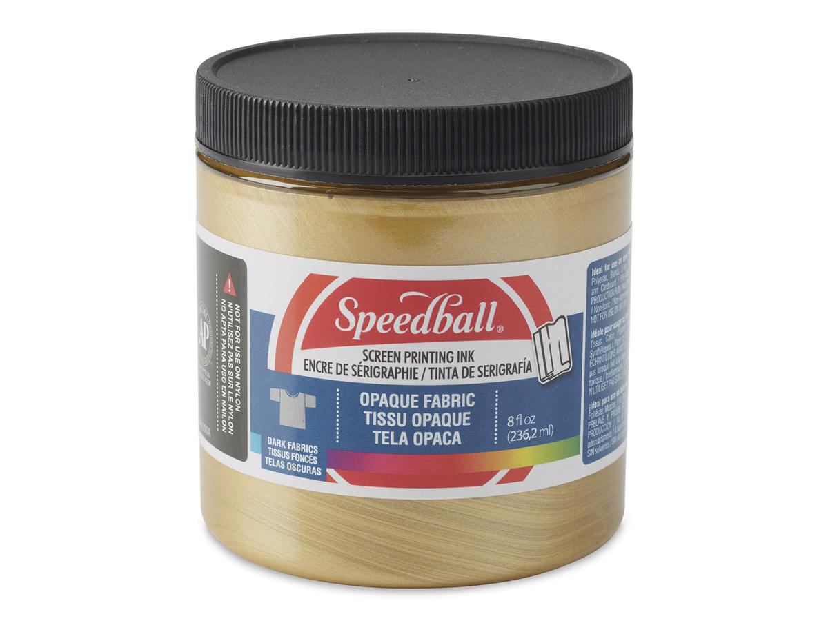 SPEEDBALL DECKENDE SIEBDRUCK FARBE FÜR TEXTIL 237ML GOLD 009 1