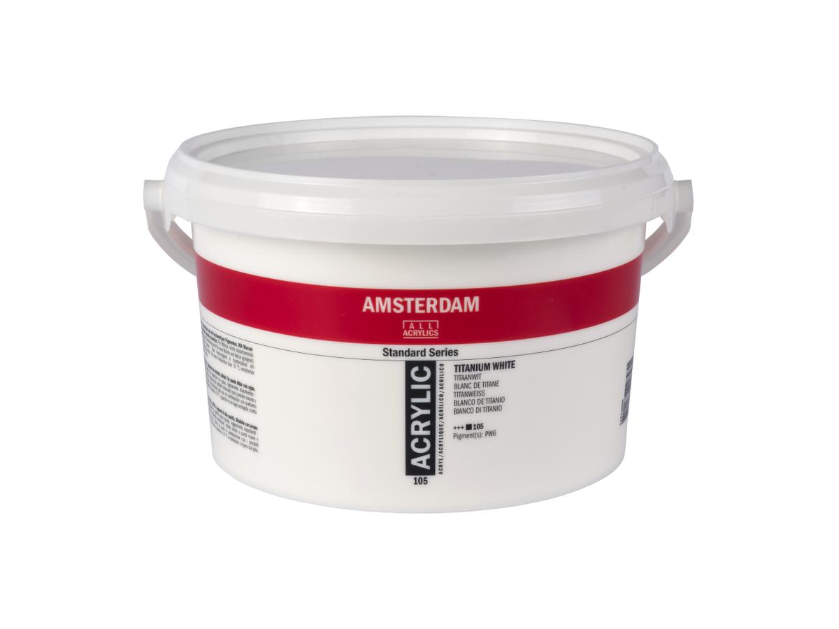 TALENS AMSTERDAM ACRYLVERF EMMER 2,5 LITER TITAANWIT 105 1