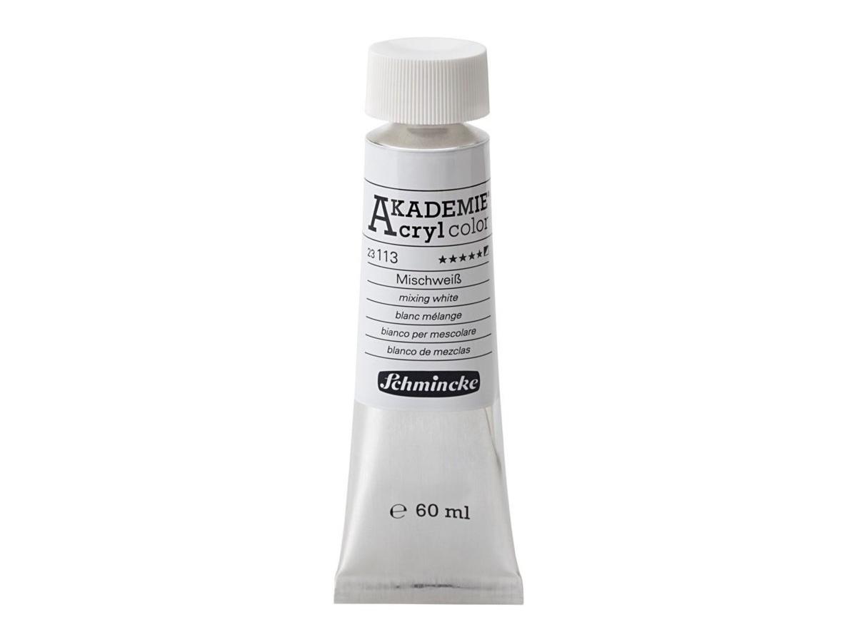 SCHMINCKE AKADEMIE ACRYL COLOR 60ML S1 113 MISCHWEIß 1