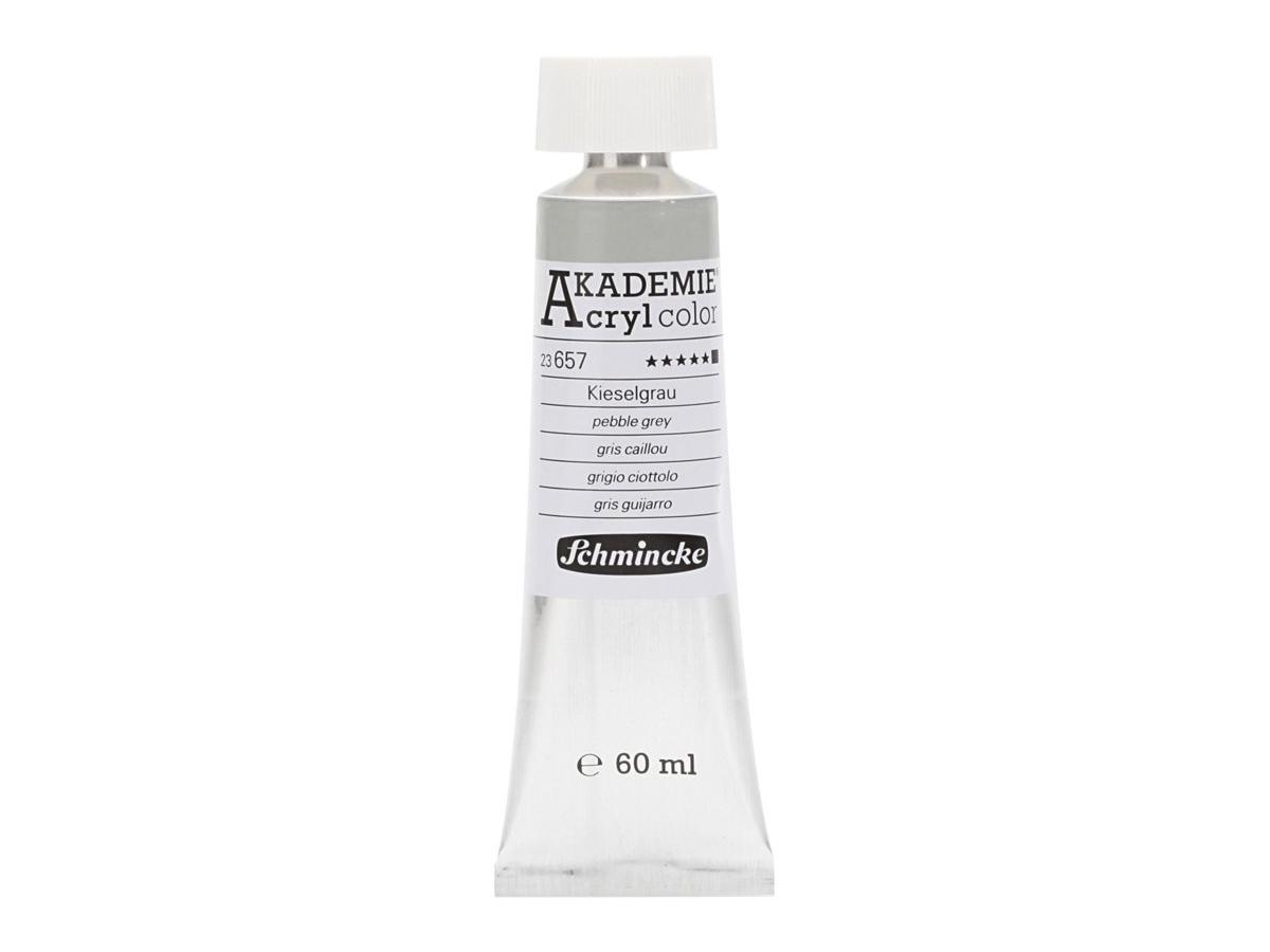 SCHMINCKE AKADEMIE ACRYL COLOR 60ML S1 657 KIESELGRAU 1
