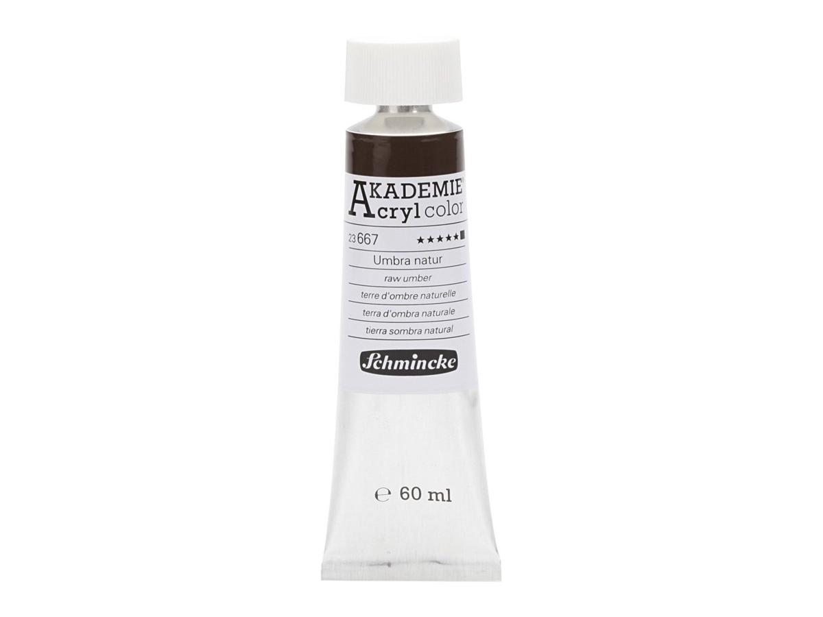 SCHMINCKE AKADEMIE ACRYL COLOR 60ML S1 667 UMBRA NATUR 1