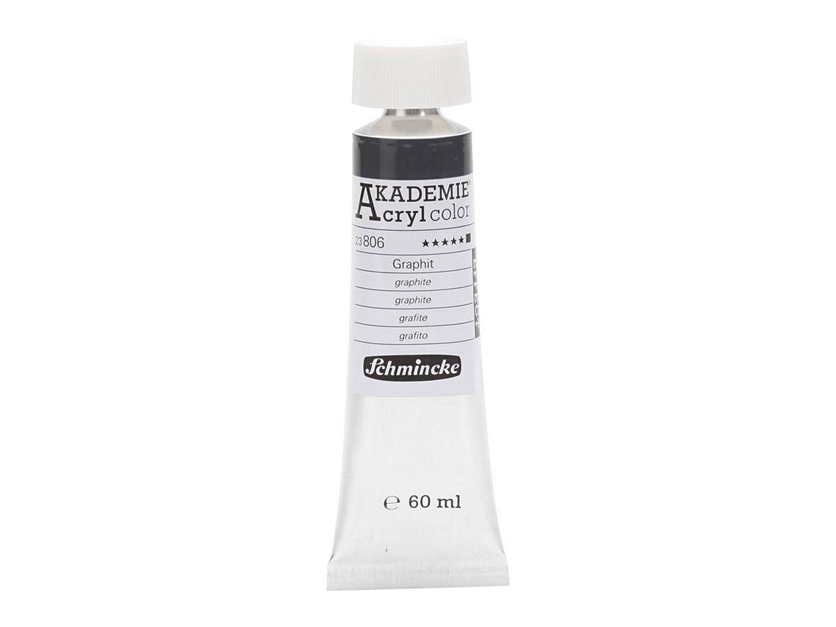 SCHMINCKE AKADEMIE ACRYL COLOR 60ML S2 806 GRAPHIT 1