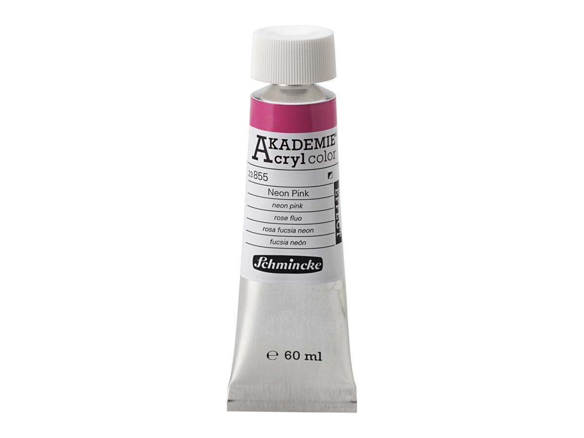 SCHMINCKE AKADEMIE ACRYL COLOR 60ML S2 855 NEON PINK 1
