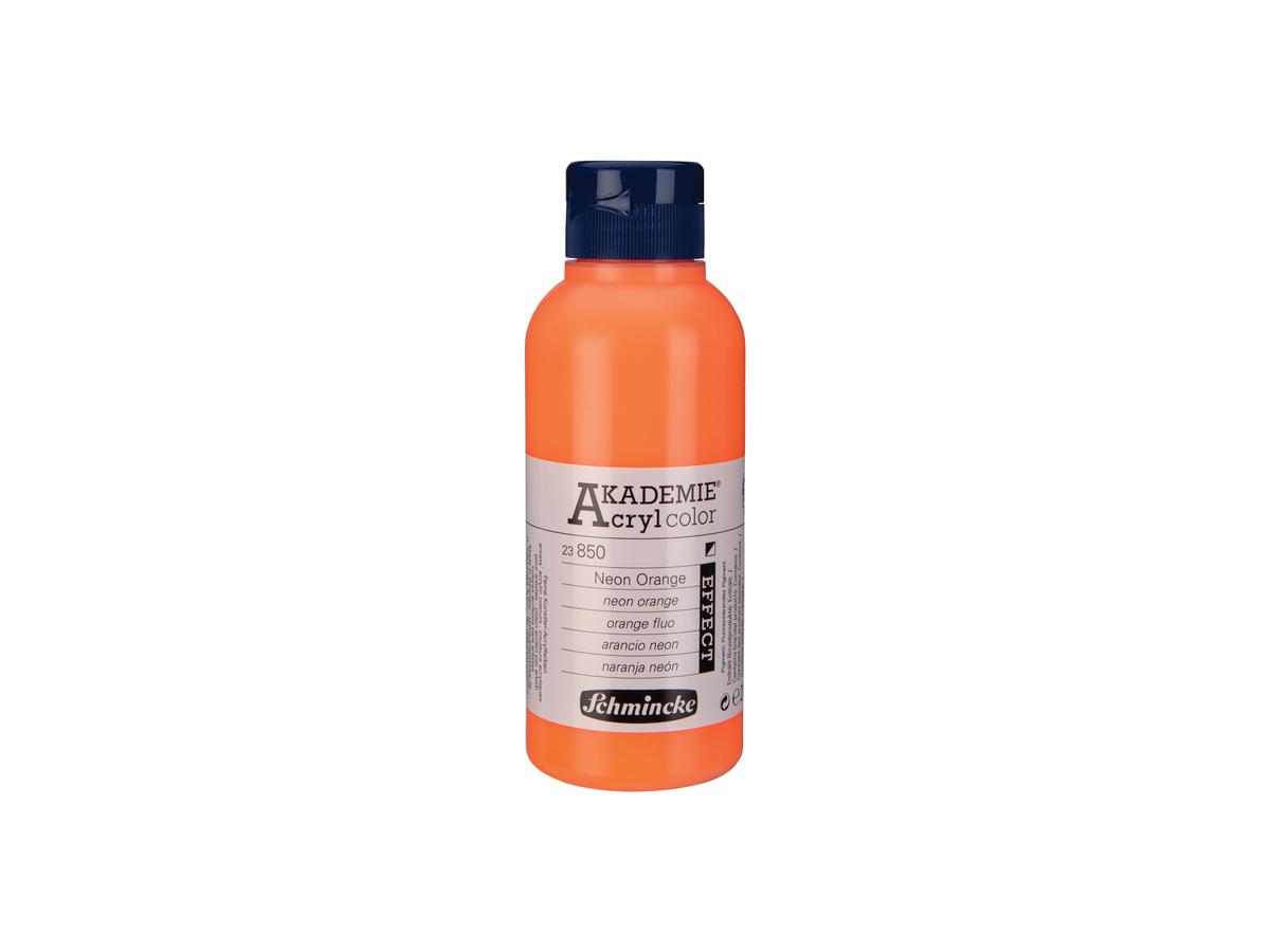 SCHMINCKE AKADEMIE ACRYL COLOR 250ML S2 850 NEON ORANGE 1