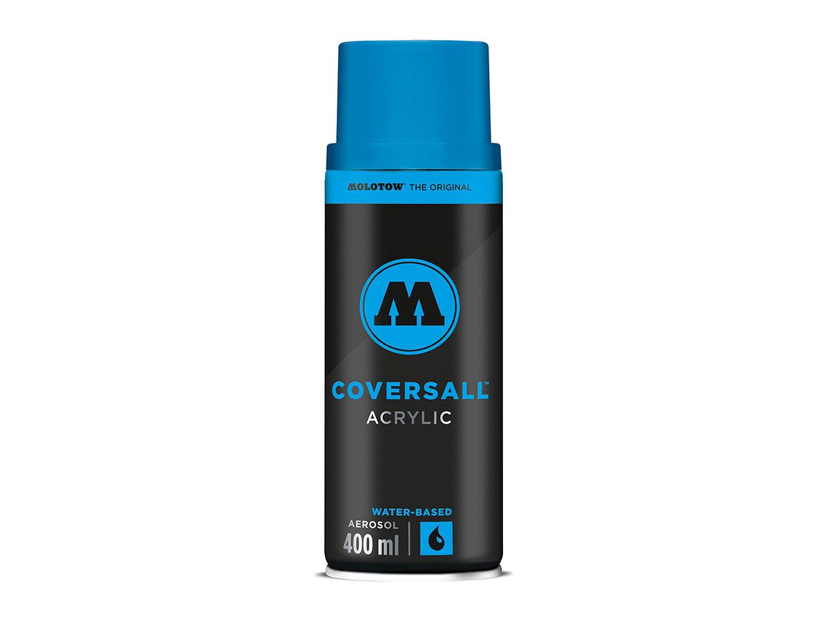 MOLOTOW COVERSALL WATER-BASED 400ML 032 SHOCK BLUE 1