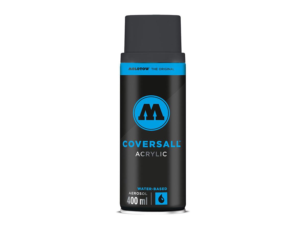 MOLOTOW COVERSALL WATER-BASED 400ML 148 ANTHRACITE GREY 1