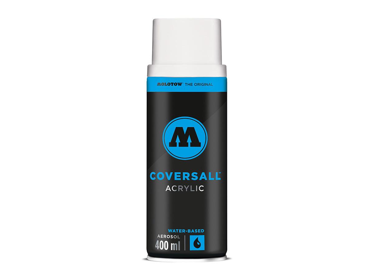 MOLOTOW COVERSALL WATER-BASED 400ML 160 SIGNAL WHITE 1