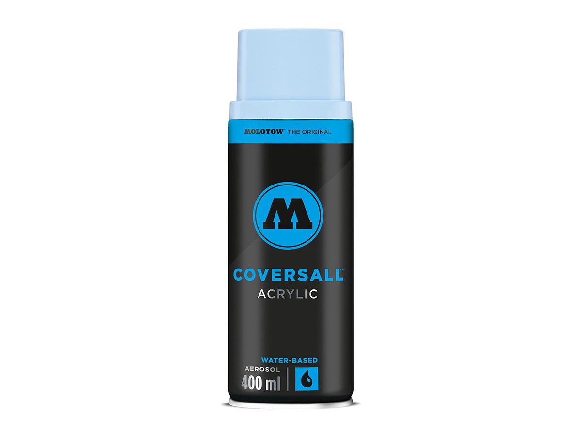 MOLOTOW COVERSALL WATER-BASED 400ML 212 AZURE BLUE 1