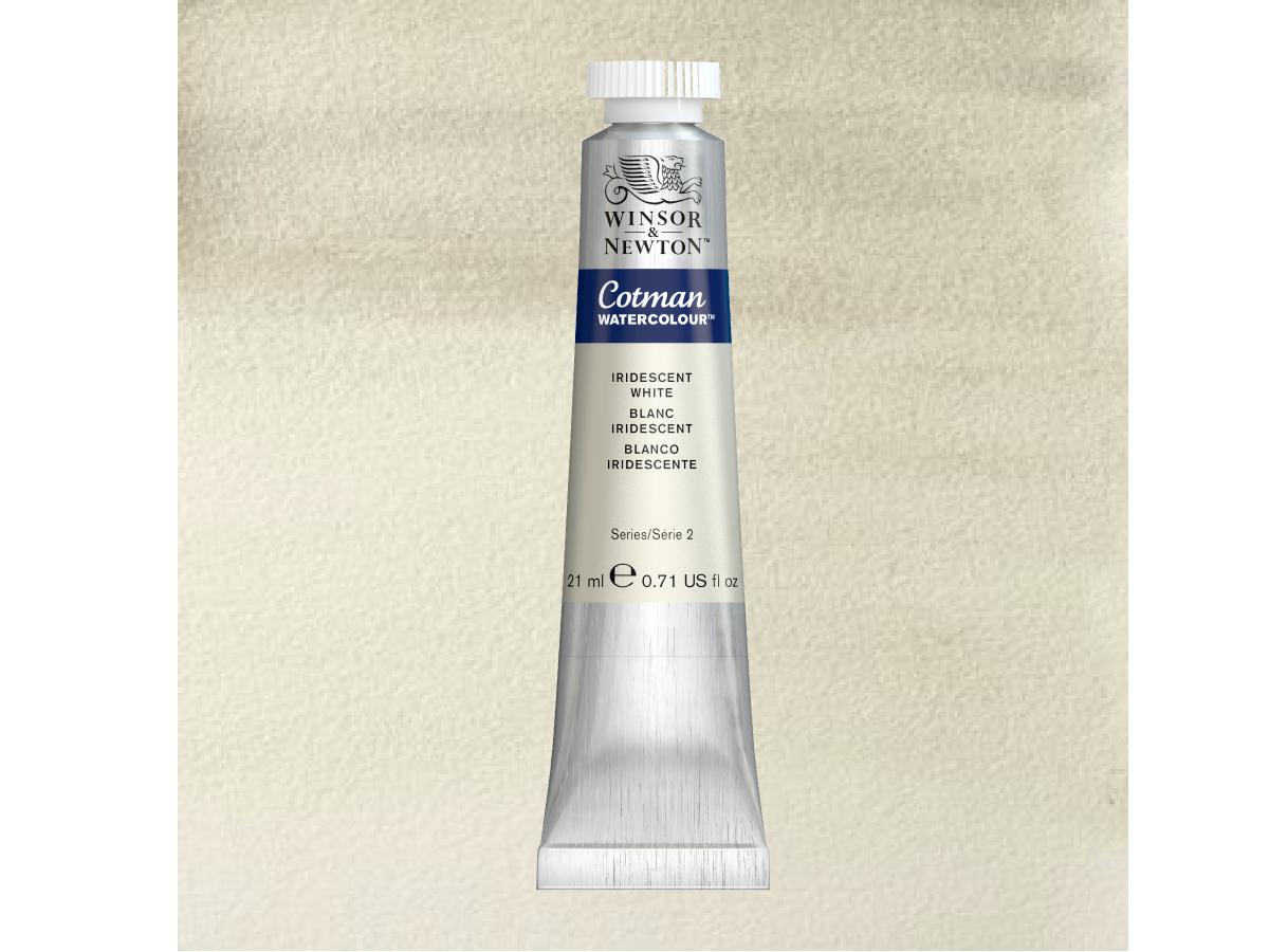WINSOR & NEWTON COTMAN METALLIC AQUARELL 21ML 330 IRISIEREND WEISS 1