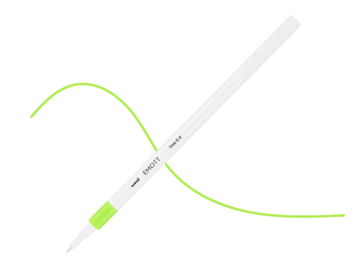 UNI-BALL EMOTT FINELINER 72 APPELGROEN 1