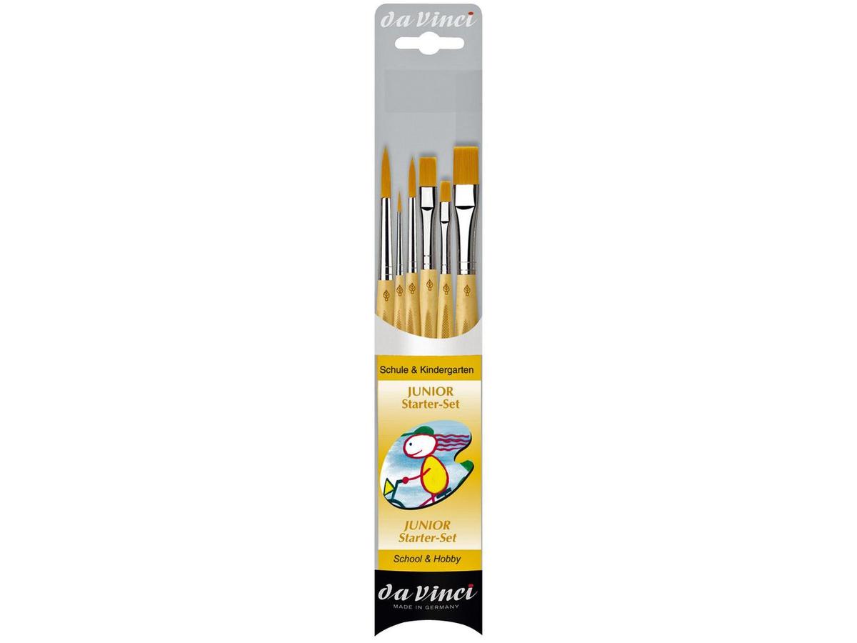 DA VINCI JUNIOR STARTER 4218 PINSEL SET 6 TEILIG 1