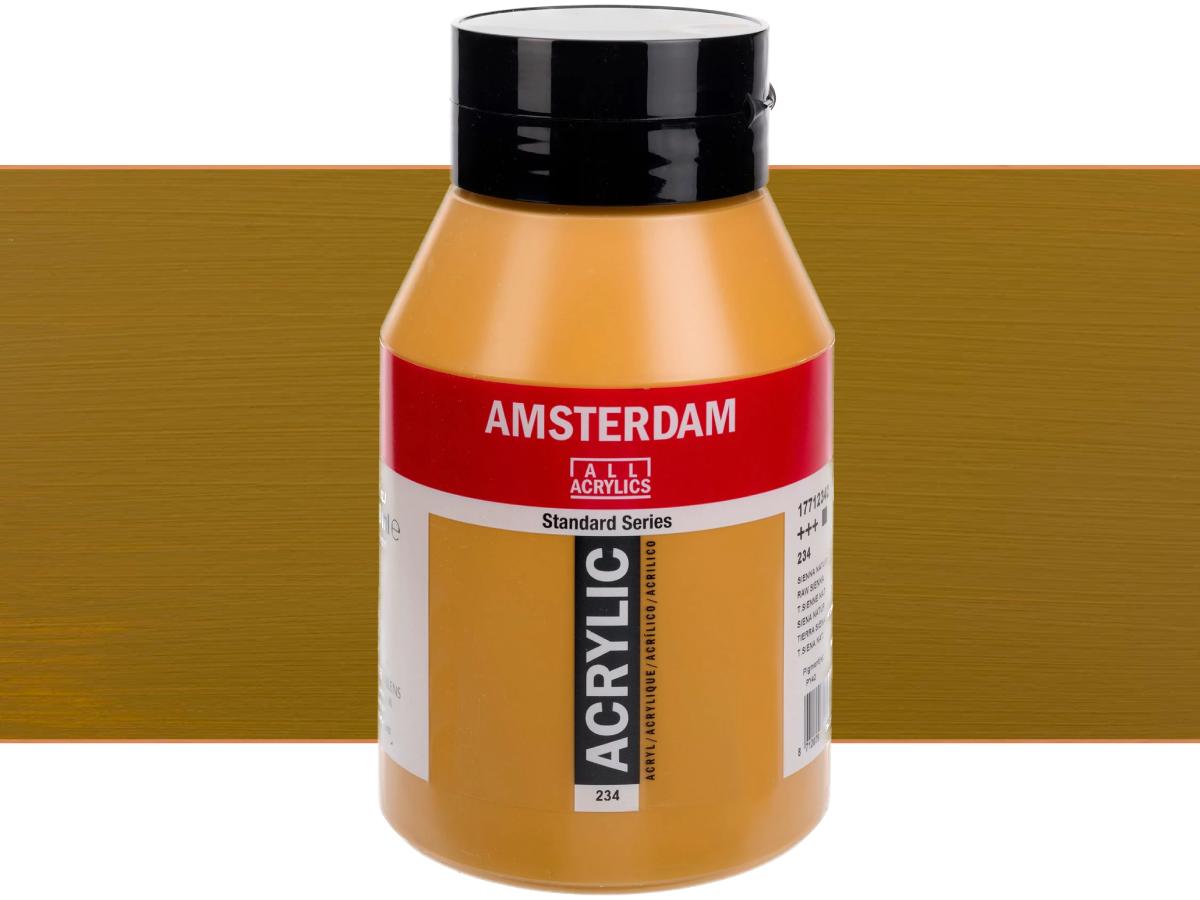 TALENS AMSTERDAM ACRYLVERF 1000ML 234 SIENNA NATUREL 1