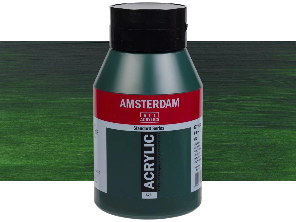 TALENS AMSTERDAM ACRYLVERF 1000ML 623 SAPGROEN 1