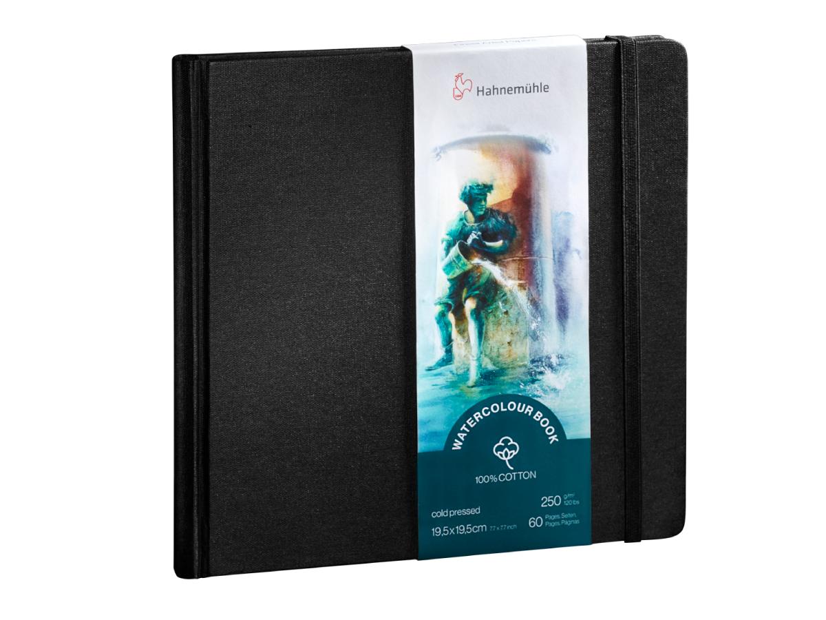 HAHNEMÜHLE WATERCOLOUR BOOK AQUARELLPAPIER RECHTECK 1